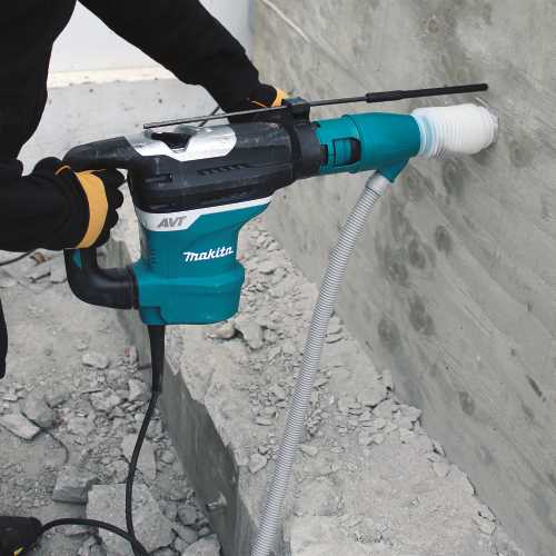 Makita 199014-5 Dust Extraction Attachment Kit, SDS‑MAX, Drilling and Demolition