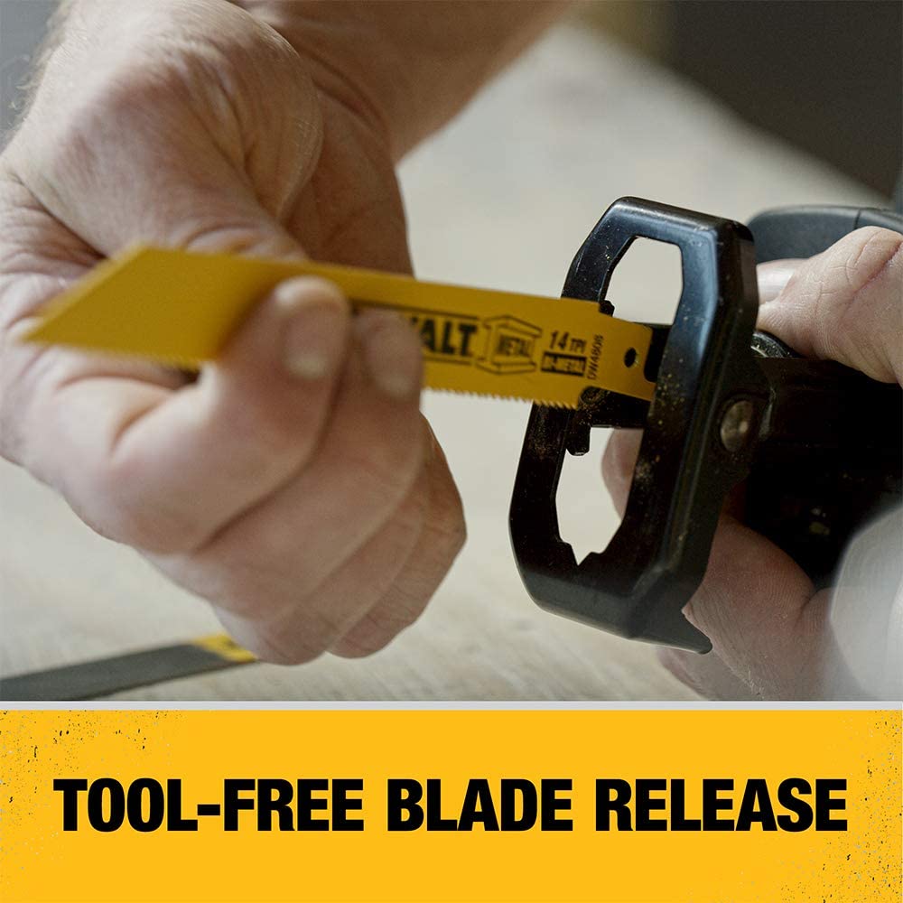 Dewalt DCS369B Atomic Compact Series 20V Max* Brushless One-Handed Cordless Reciprocating Saw (Bare Tool)