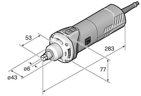 Fein 72231660090 Hand Grinder Gsz8-280P/N09 120V60