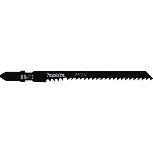 Makita 792729-9 Jig Saw Blade, T Shank, HCS, 4‑1/8" x 9TPI, 2‑1/2" Cutting Length, 5/pk
