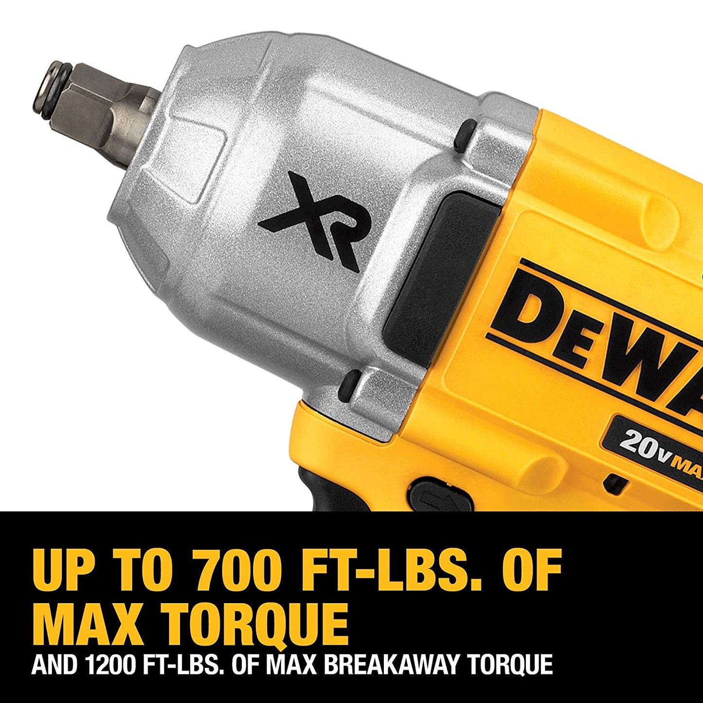Dewalt DCF899HB 20V Max* Xr® High Torque 1/2 In. Impact Wrench W. Hog Ring Anvil (Bare)