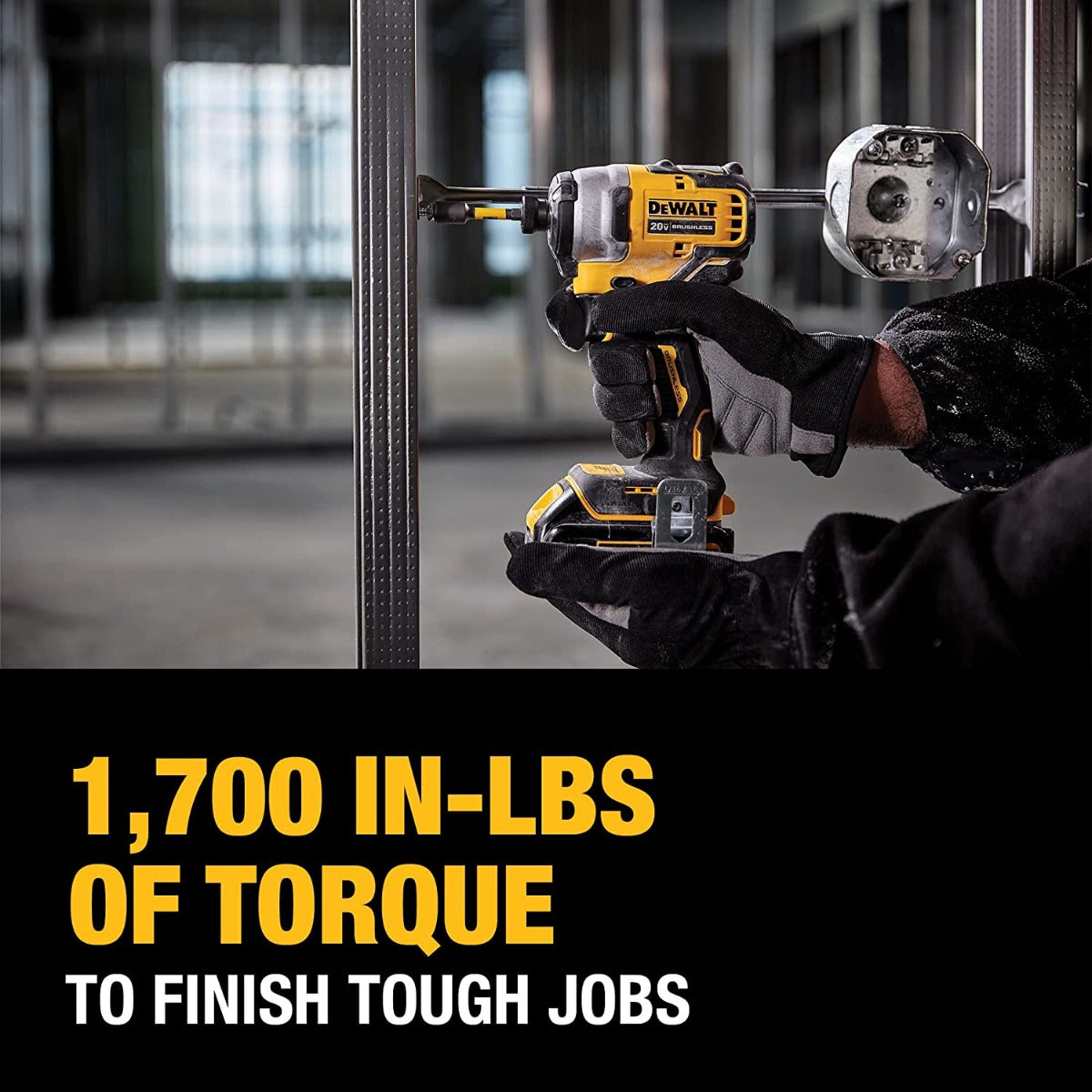 Dewalt DCF809C2 Atomic Compact Series 20V Max Brushless 1/4 In Impact Driver Kits
