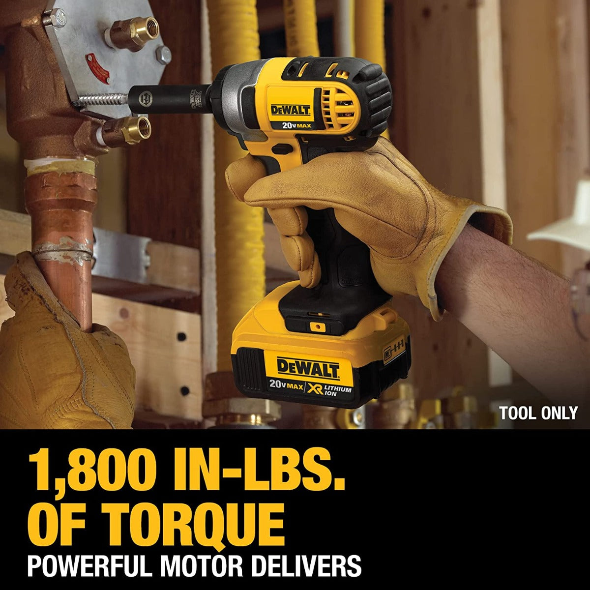 Dewalt DCF880B 20V Max* Compact Cordless Impact Wrenches (Bare Tool)