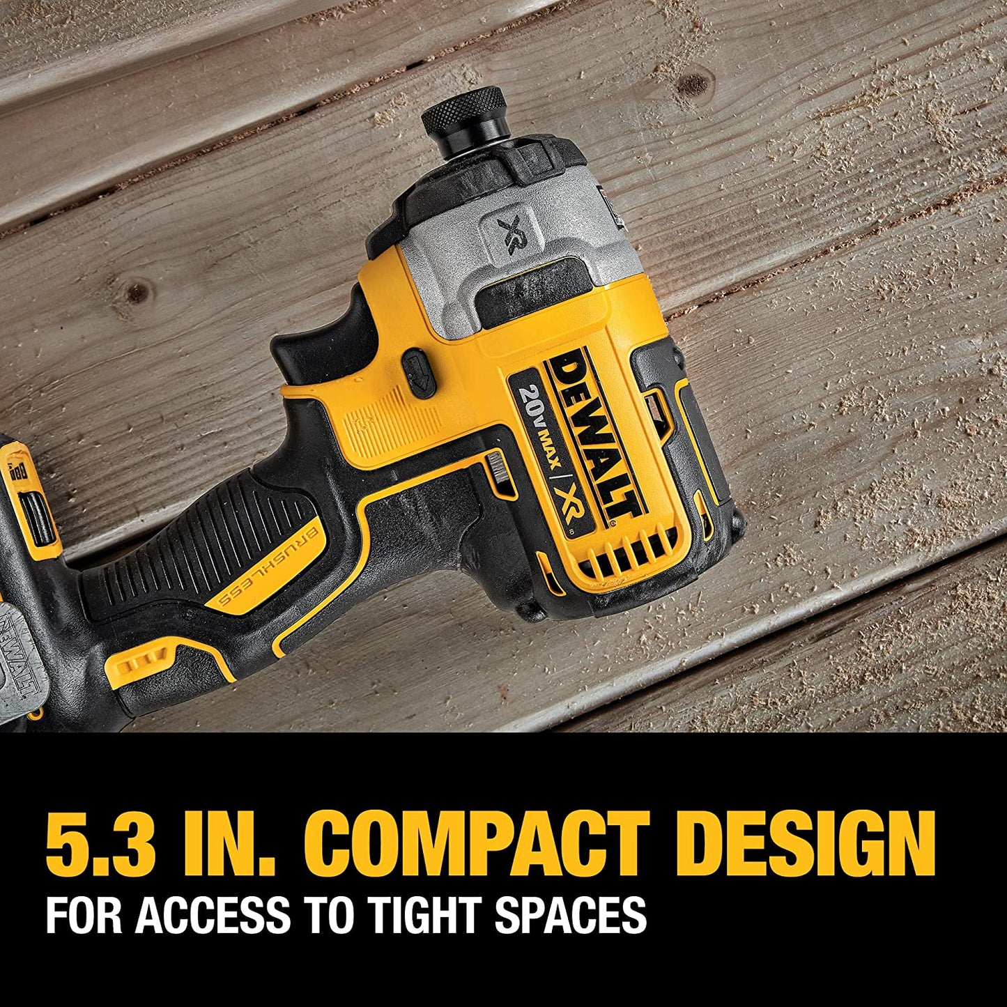 Dewalt DCK287D1M1 20V Max* Xr Cordless Hammer Drill/Driver & Impact Driver Combo Kit