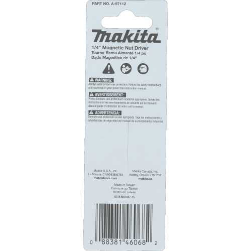 Makita A-97112 ImpactX 1/4³ x 2‘9/16³ Magnetic Nut Driver