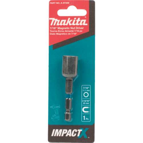 Makita A-97259 ImpactX 7/16³ x 2‘9/16³ Magnetic Nut Driver