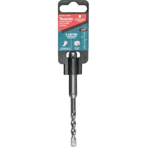 Makita B-60604 1/4" x 4" SDS‘PLUS Bit, 2‘Cutter