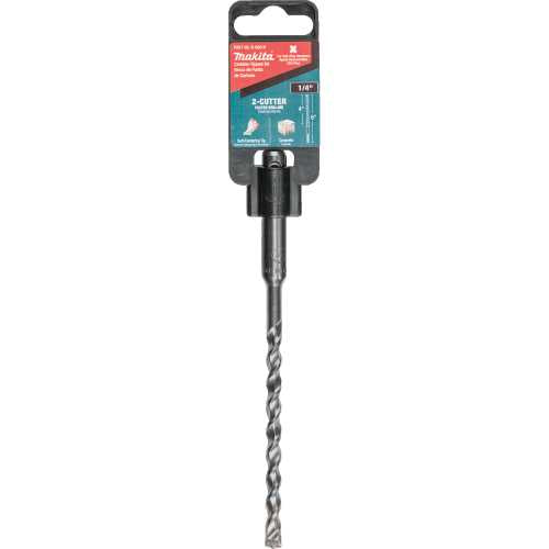 Makita B-60610 1/4" x 6" SDS‘PLUS Bit, 2‘Cutter
