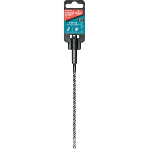 Makita B-60997 3/16" x 8" SDS‑PLUS Bit, 3‑Cutter