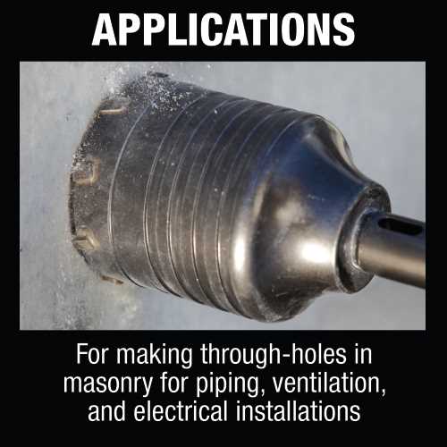 Makita B-66612 9" SDS‑MAX Rotary Hammer Core Bit Shank Adapter