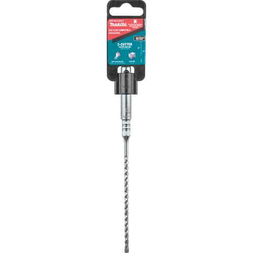Makita B-69113 5/32" x 7" SDS‑PLUS Hex Bit, 2‑Cutter