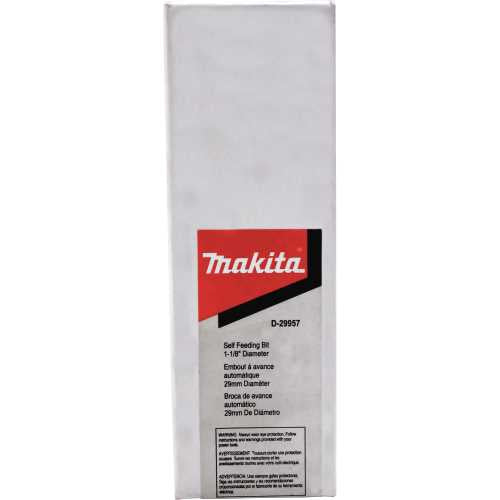 Makita D-29957 1‑1/8" Self Feed Bit