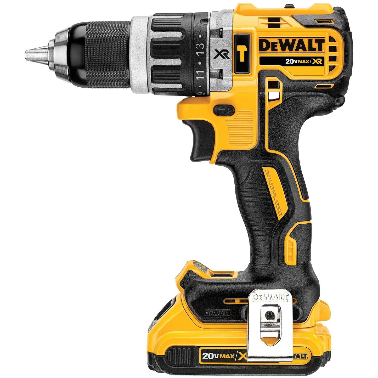 Dewalt DCD796D2 20V Max* Xr Brushless Cordless Compact Hammerdrill Kit