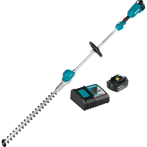 Makita XNU02T 18V LXT® Lithium‑Ion Brushless Cordless 24" Pole Hedge Trimmer Kit (5.0Ah)