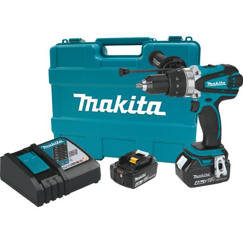 Makita XPH03MB 18V LXT® Lithium‑Ion Cordless 1/2" Hammer Driver‑Drill Kit (4.0Ah)