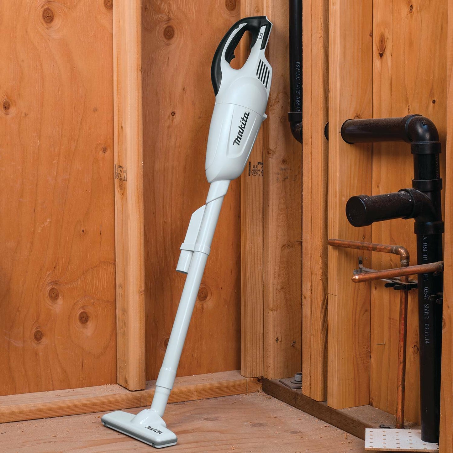Makita XLC02ZW 18V LXT® Lithium‑ion Compact Cordless Vacuum, Tool Only