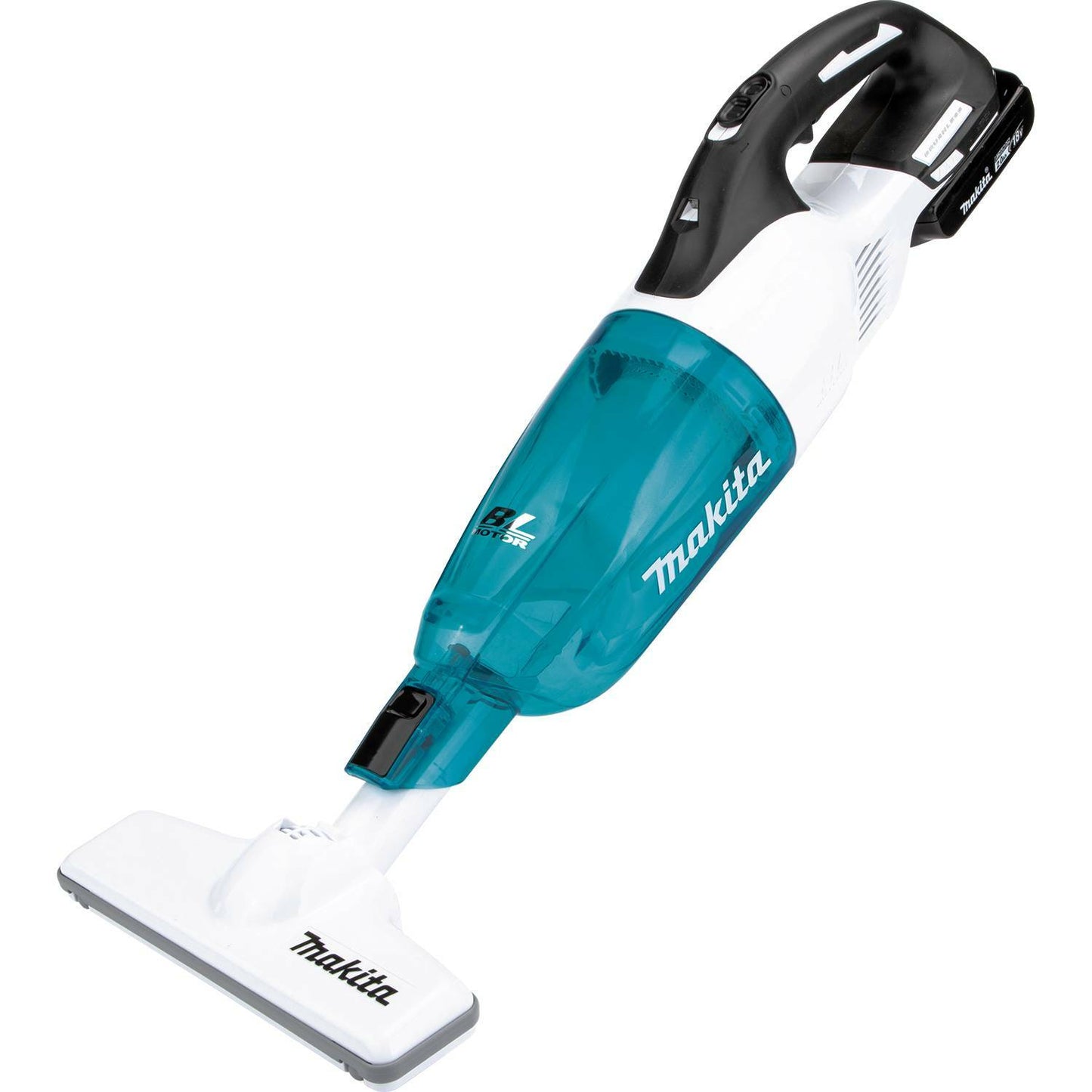 Makita XLC03R1WX4 18V LXT® Lithium‑ion Compact Brushless Cordless Vacuum Kit, Trigger w/ Lock (2.0Ah)