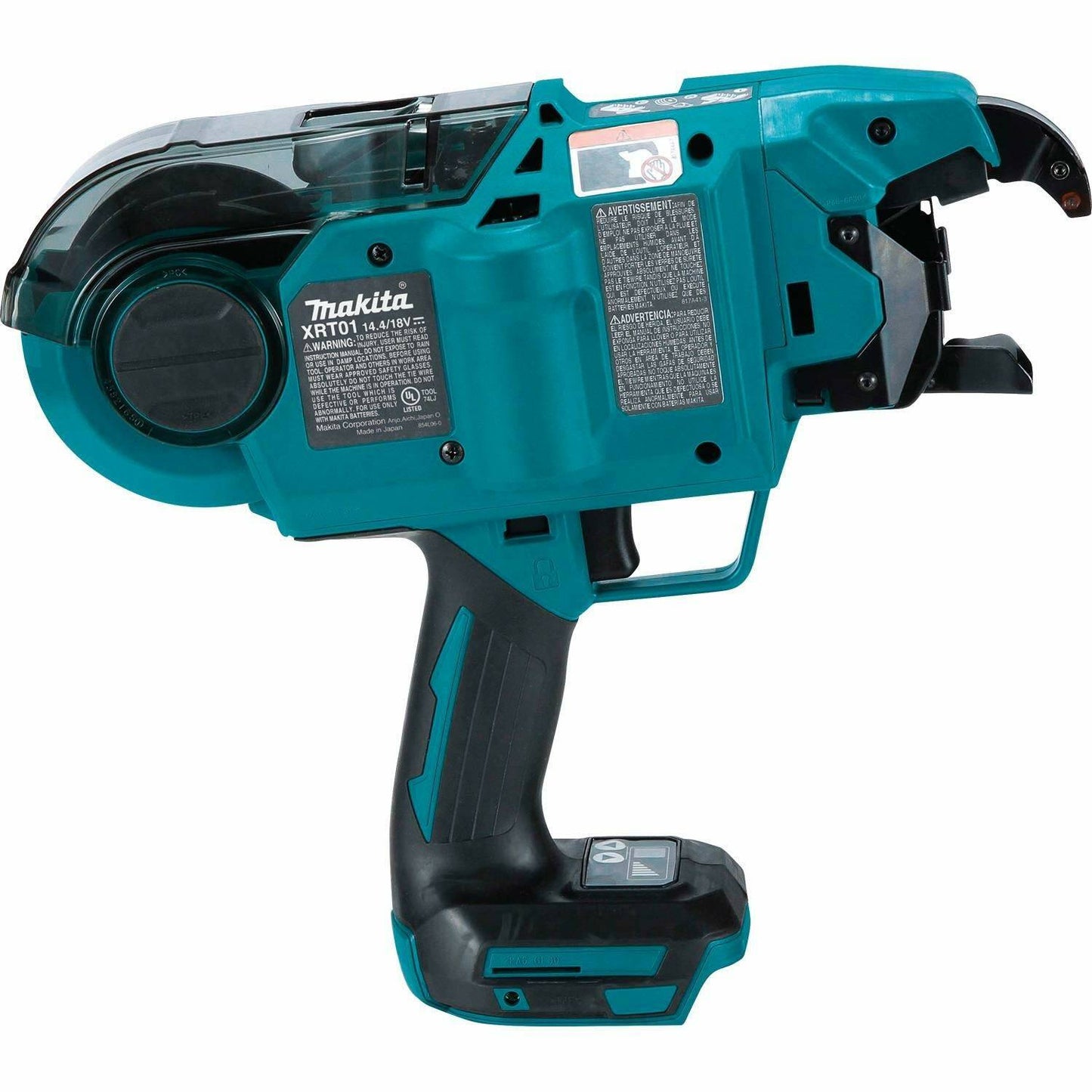 Makita XRT01ZK 18V LXT® Lithium‑Ion Brushless Cordless Rebar Tying Tool, Tool Only