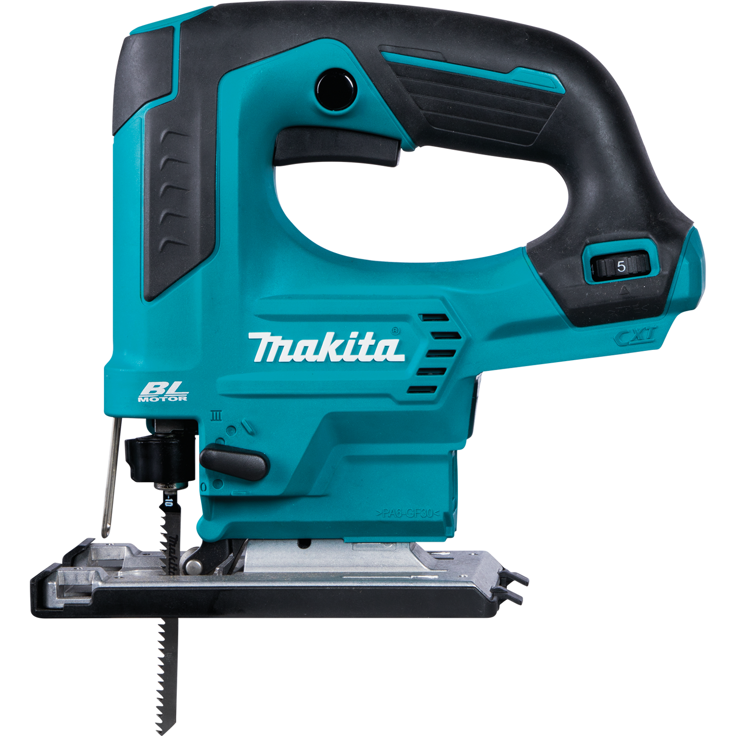 Makita VJ06Z 12V max CXT® Lithium‑Ion Brushless Cordless Top Handle Jig Saw, Tool Only