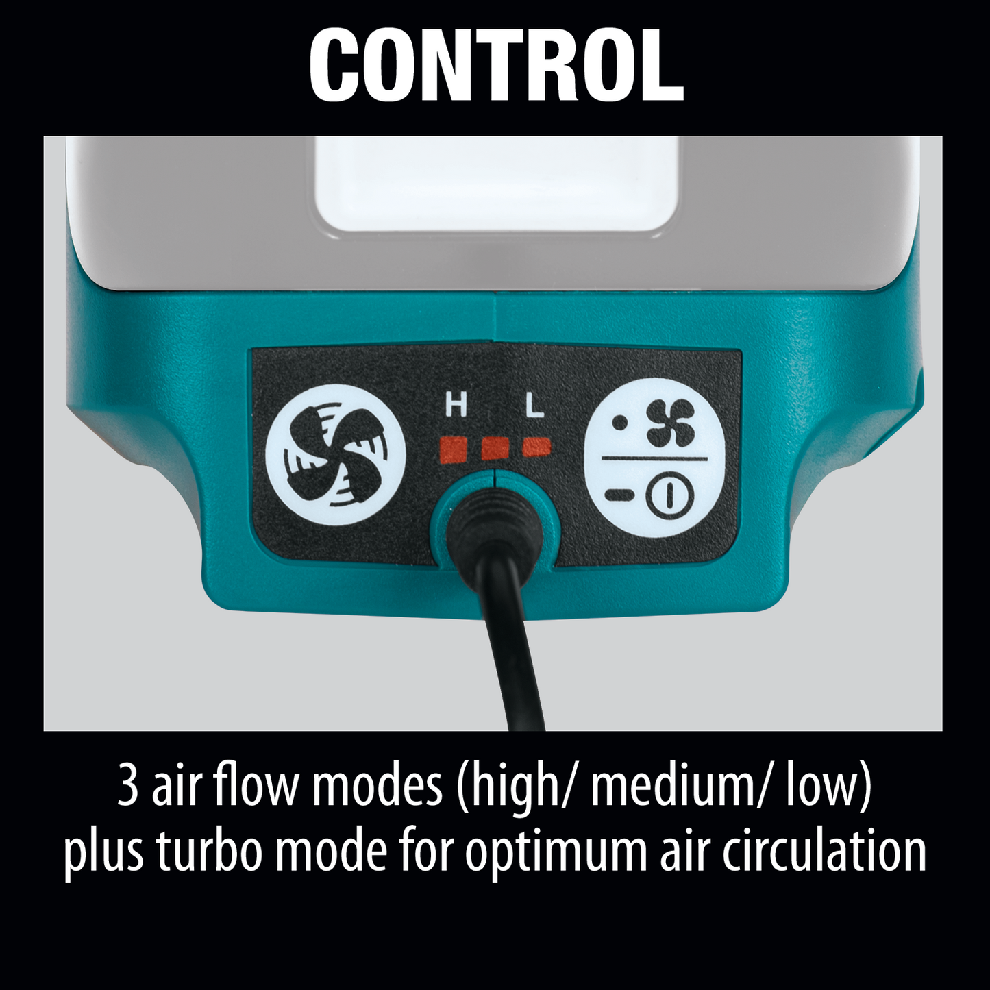 Makita DFJ201ZM 18V LXT® Lithium‑Ion Cordless Fan Jacket, Jacket Only (Medium)