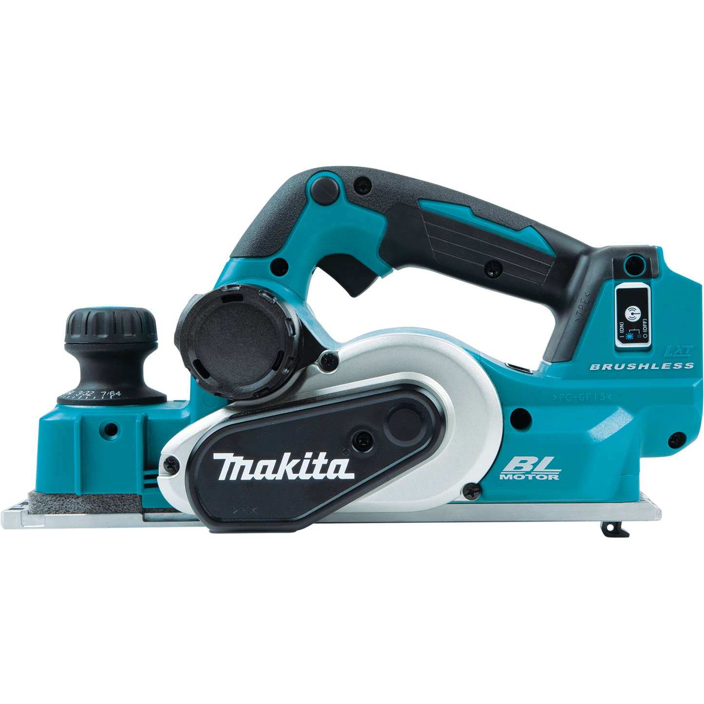 Makita XPK02Z 18V LXT® Lithium‑Ion Brushless Cordless 3‑1/4" Planer, AWS® Capable, Tool Only