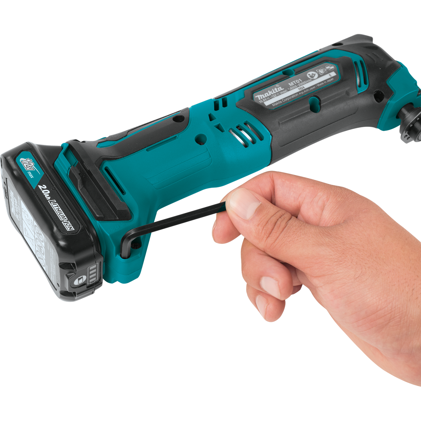 Makita MT01R1 12V max CXT® Lithium‑Ion Cordless Oscillating Multi‑Tool Kit (2.0Ah)