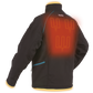 Makita DCJ205ZL 18V LXT® Lithium‑Ion Cordless Heated Jacket, Jacket Only (Black, L)