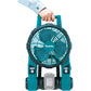 Makita DCF201Z 18V LXT® Lithium‑Ion Cordless/Corded 9" Fan, Tool Only