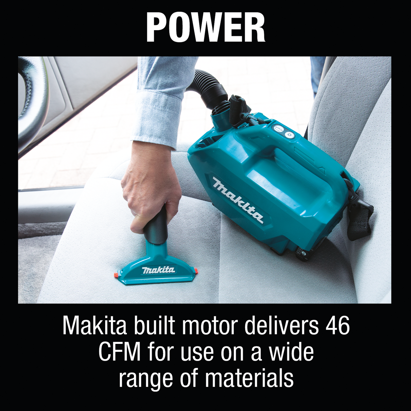 Makita LC09A1 12V max CXT® Lithium‑Ion Cordless Vacuum Kit (2.0Ah)