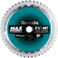 Makita B-69250 5‑7/8" 48T Carbide‑Tipped Max Efficiency Saw Blade, Thin Metal