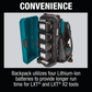 Makita PDC01G6 ConnectX™, LXT®, LXT® X2 and XGT® Portable Backpack Power Supply with 6 Batteries (6.0Ah)