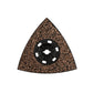 Makita E-08632 StarlockMax® Oscillating Multi‑Tool 4‑1/2" Tungsten Carbide 20 Grit Delta Triangle Sanding Pad