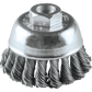 Makita A-98457 2‑3/4" Knot Wire Cup Brush, Stainless, M10 x 1.25