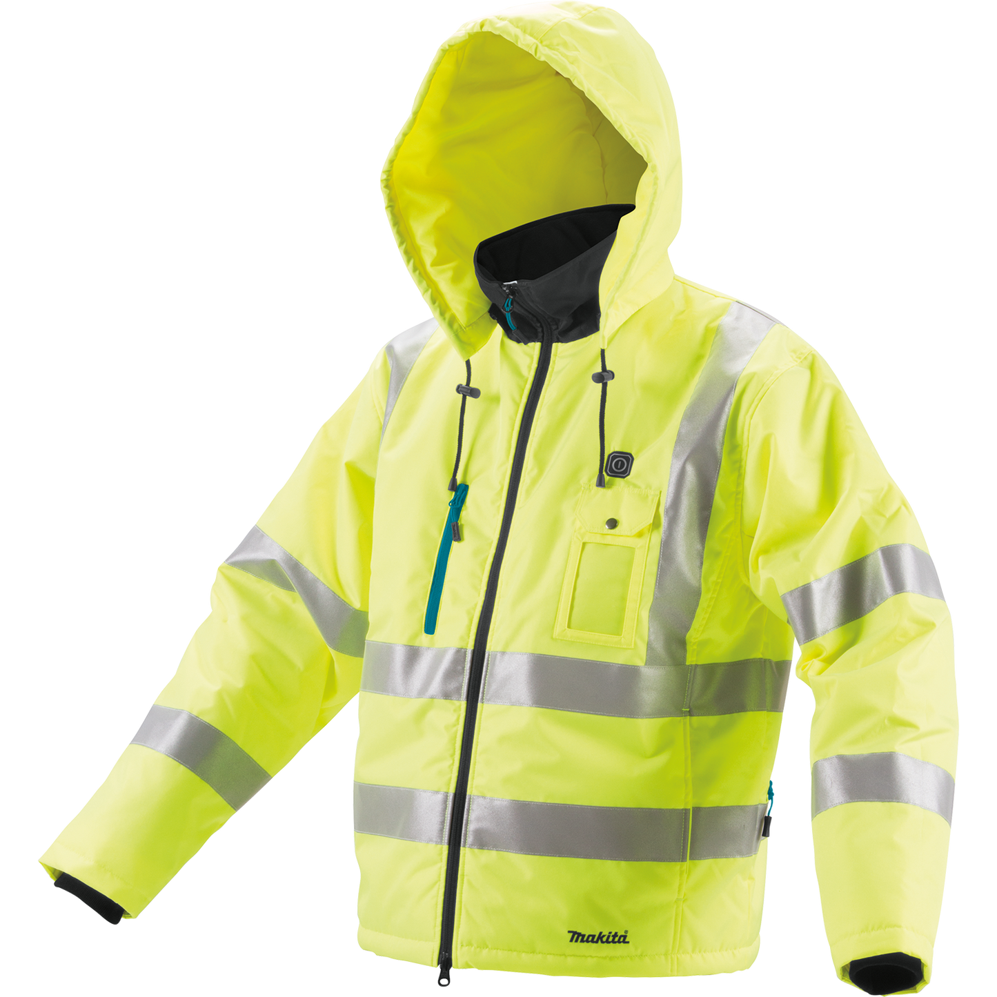 Makita DCJ206Z2XL 18V LXT® Lithium‑Ion Cordless High Visibility Heated Jacket, Jacket Only (2XL)