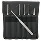 Stahlwille 96700710 105-108/6T SATZ SPLINTTREIBER, KOERNER IN TEXTILTASCHE 6TLG. Pin Punch And Center Punch Set