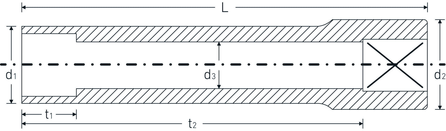 Stahlwille 2021012 46A SP 12 = 3/8 Sockets