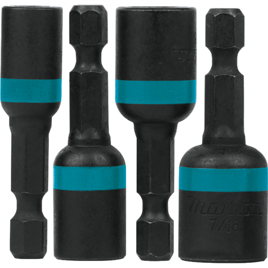 Makita A-97639 ImpactX™ 4 Pc. 1‑3/4″ Magnetic Nut Driver Set