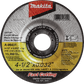 Makita A-96431 4‘1/2" x .032" x 7/8" Depressed Center Ultra Thin Cut‘Off Wheel, Stainless