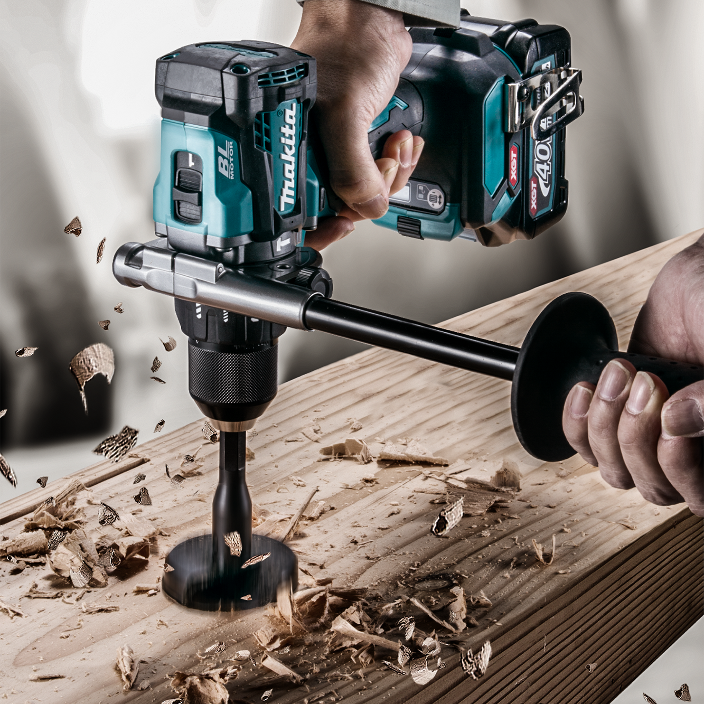 Makita GT401M1D1 40V max XGT® Brushless Cordless 4‑Pc. Combo Kit (2.5Ah/4.0Ah)