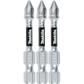Makita E-00767 Impact XPS® #1 Phillips 2" Power Bit, 3/pk