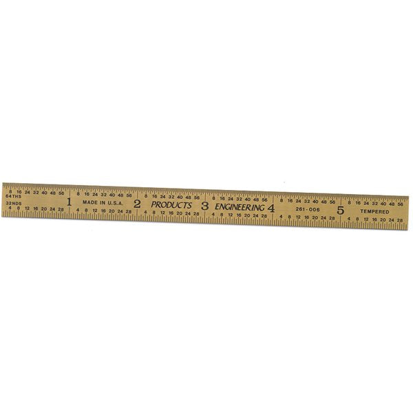 PEC Tools 261-012TN 12³ E/M Flexible Rule Tin Coated