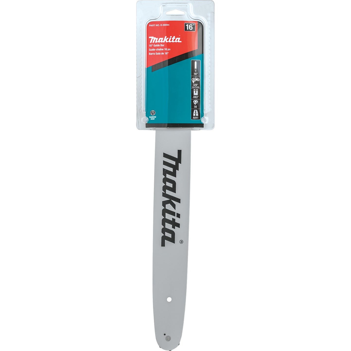 Makita E-00094 16" Guide Bar, 3/8” LP, .043”