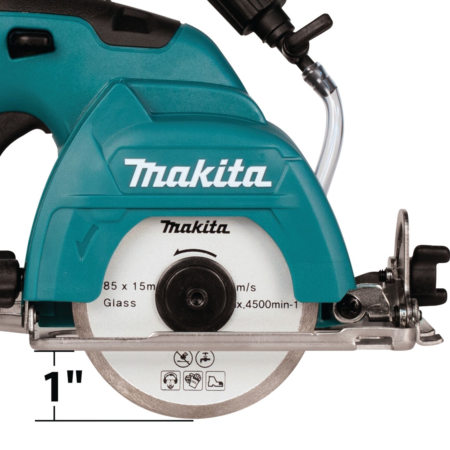 Makita CC02Z 12V max CXT® Lithium‑Ion Cordless 3‑3/8" Tile/Glass Saw, Tool Only