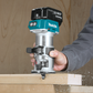 Makita XTR01T8J 18V LXT® Lithium‑Ion Brushless Cordless Compact Router Starter Kit (5.0Ah)