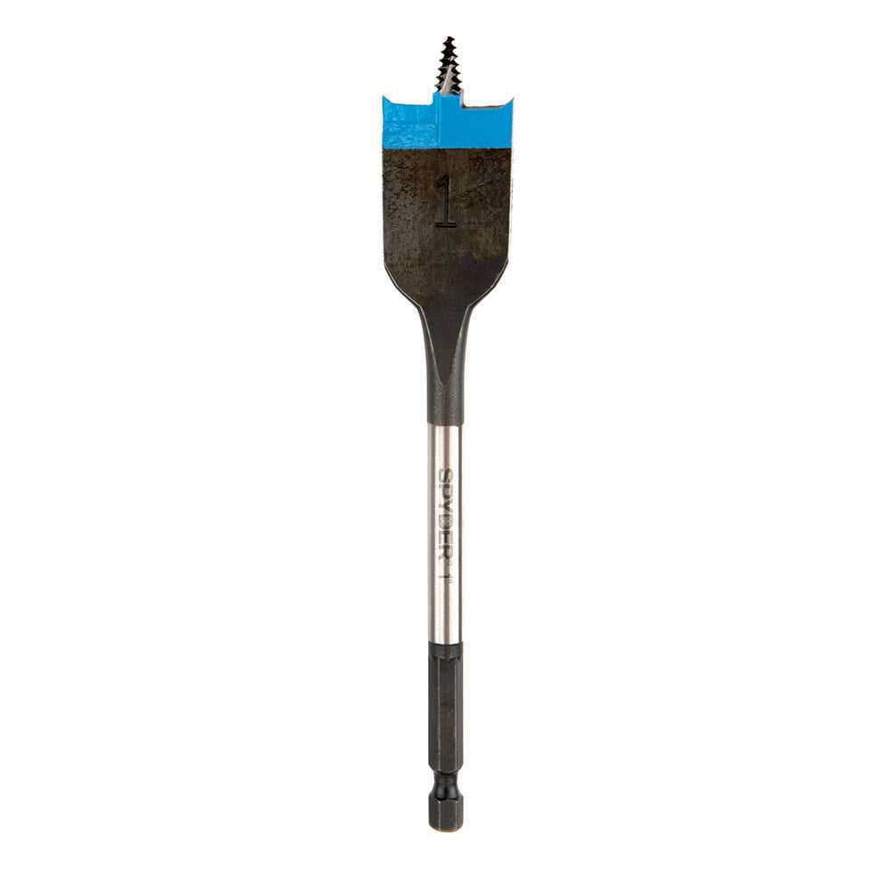 Spyder 11015 Spyder Stinger 1-In X 6-In Woodboring Spade Drill Bit