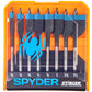 Spyder 11026 Spyder 8-Piece X 6-In Woodboring Spade Drill Bit Set