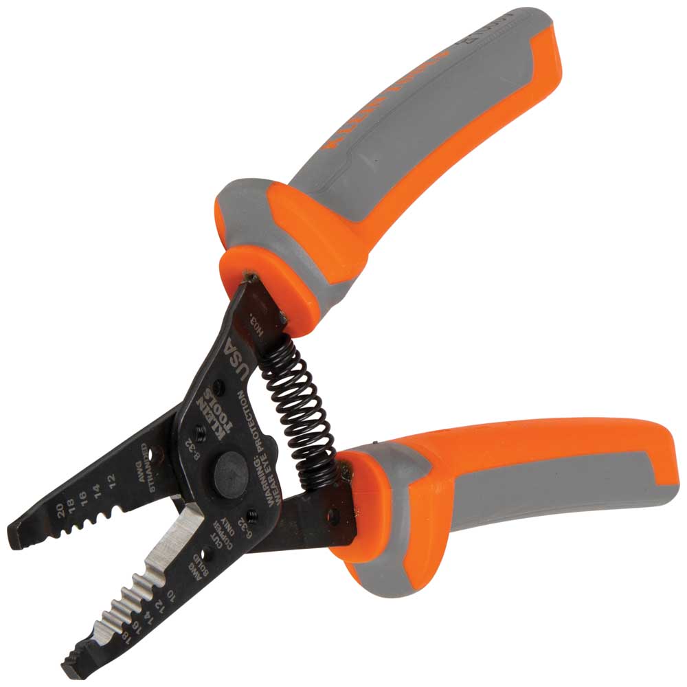 Klein Tools 11055RINS Insulated Klein-Kurve® Wire Stripper And Cutter