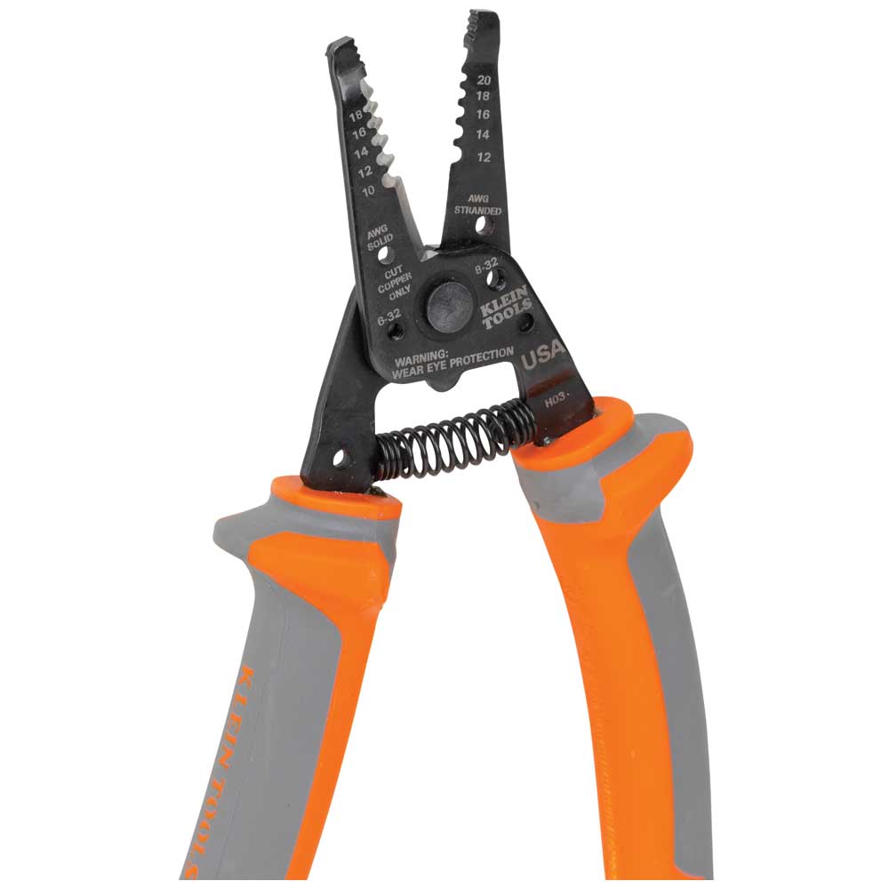 Klein Tools 11055RINS Insulated Klein-Kurve® Wire Stripper And Cutter