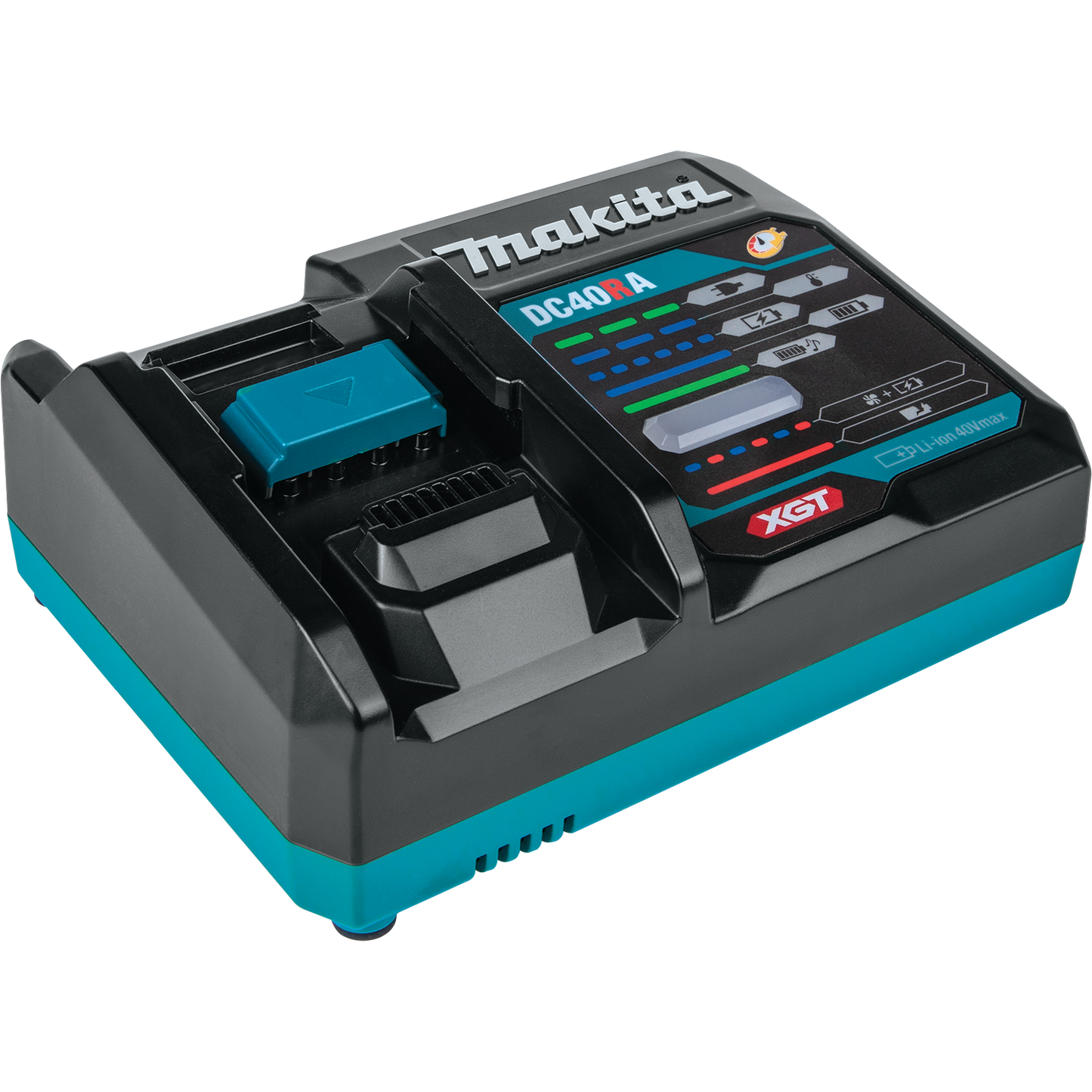 Makita GRH01M1W 40V max XGT® Brushless Cordless 1‑1/8" SDS‑PLUS AVT® Rotary Hammer Kit w/ Dust Extractor, AFT®, AWS® Capable (4.0Ah)