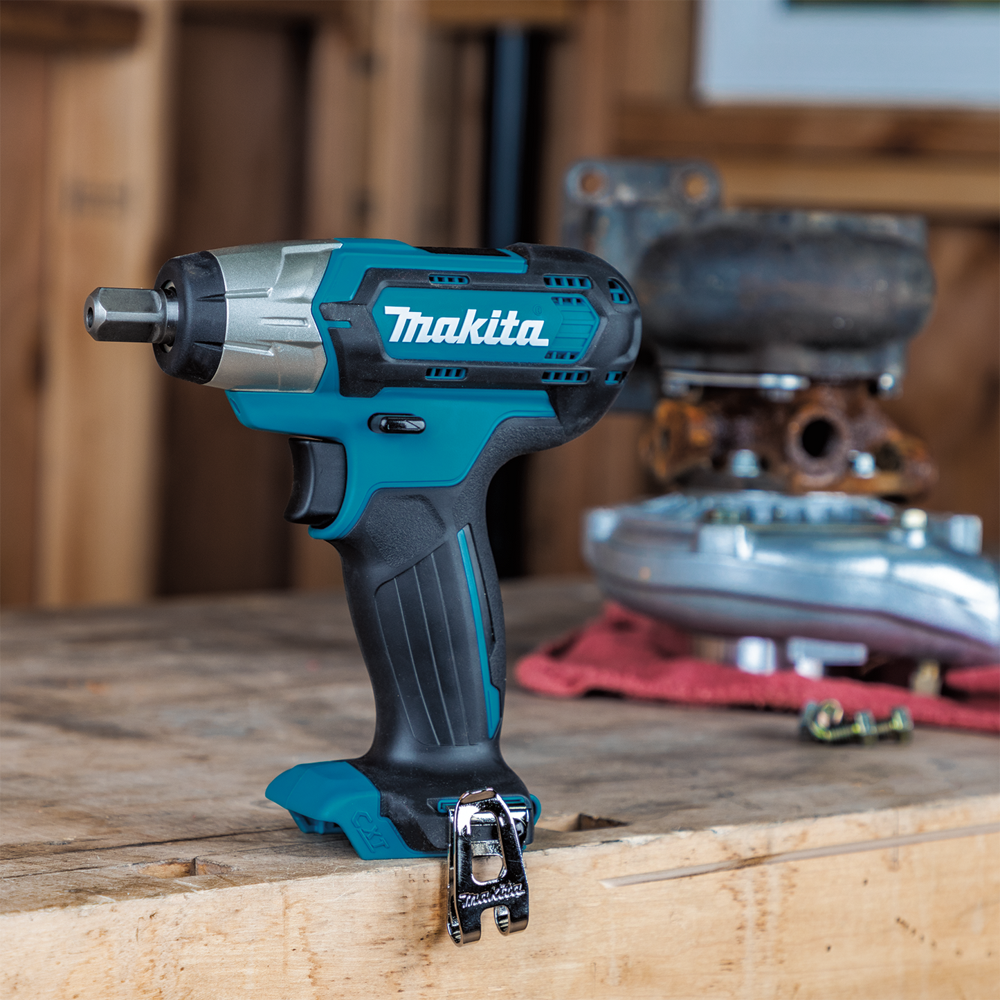 Makita WT03Z 12V max CXT® Lithium‑Ion Cordless 1/2" Sq. Drive Impact Wrench, Tool Only